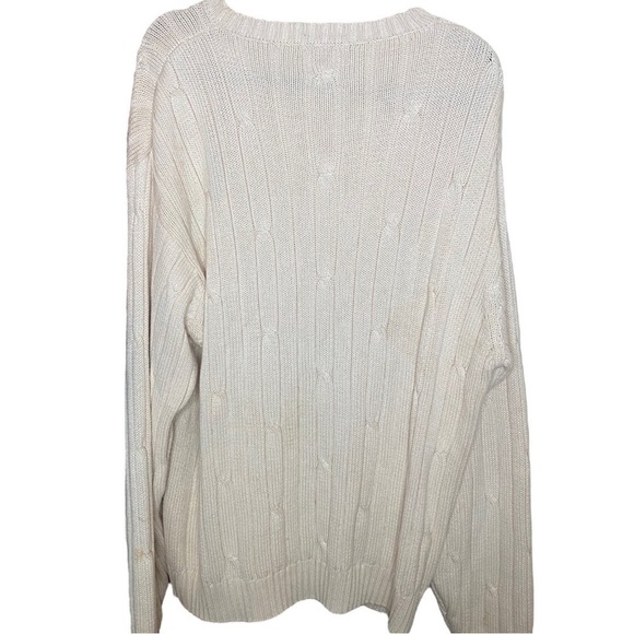 J. Crew Crew Neck Fisherman’s Sweater Size XL - Picture 2 of 4